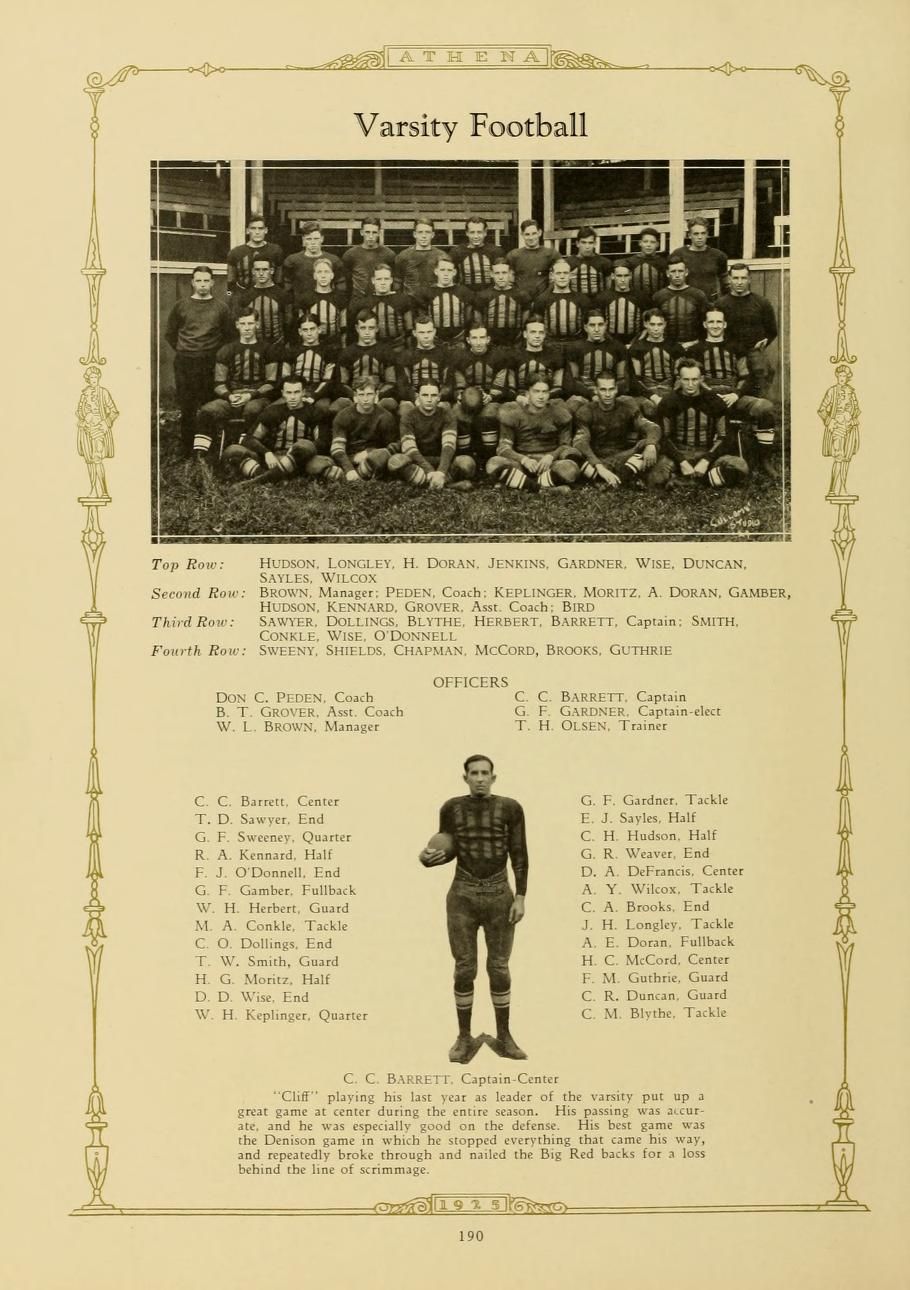 Athena Yearbook 1925 The 1925 Football Team Pose For A Team Photograph For The Yearbook Oh Ohio University Football Ohio Bobcats Football Ohio University Athena Yearbook 1925 The 1925 Football Team Pose For A Team Photograph For The Yearbook Oh Ohio University Football Ohio Bobcats Football Ohio University