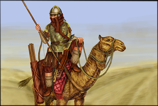 Roman Dromedarii. Dromedarii are auxilliary troops recruited in the desert provinces of the Eastern Empire to take the place… | Roman empire, Ancient warfare, Roman