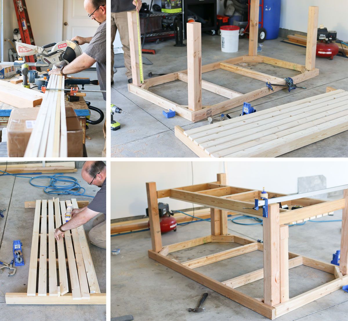 Concrete Countertop For A Workbench Diy Concrete Countertops