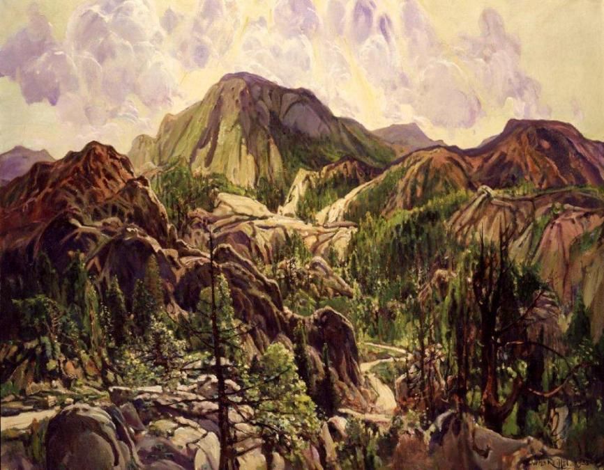 Road In The Cuyamacas Charles Reiffel 1934