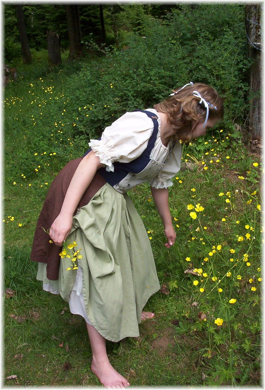Sweet little Hobbit dress. | Hobbit costume, The hobbit, Hobbit fashion How To Dress Like A Hobbit