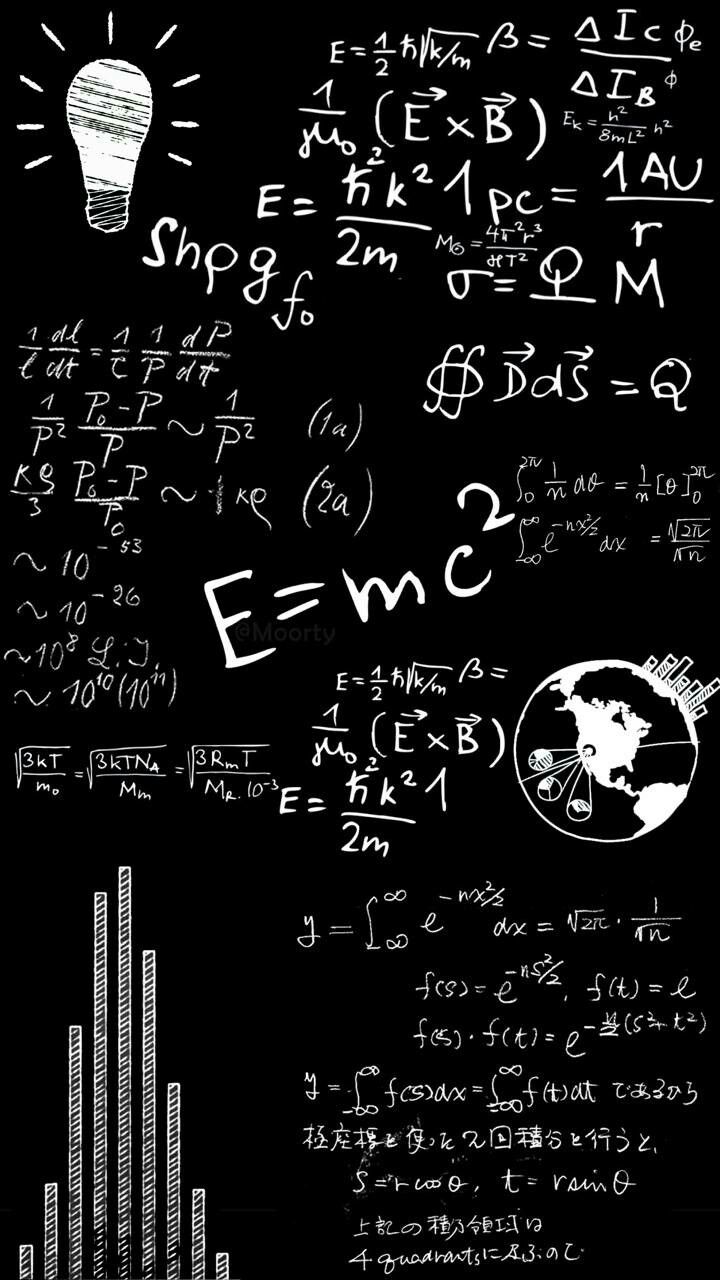 Wallpaper In Math Wallpaper Black Wallpaper Physics