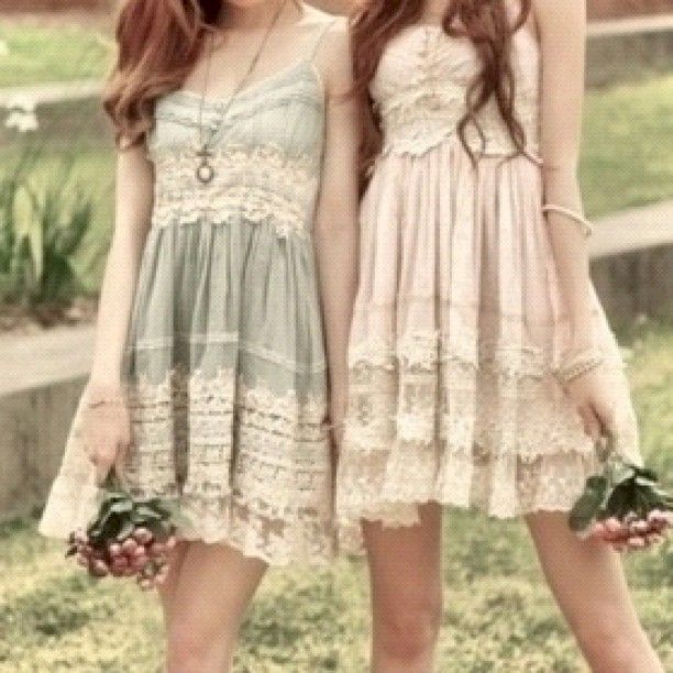 Cute Vintage Lace Dress