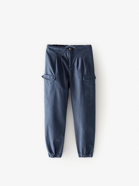 Kiz Cocuk Pantolon Zara Turkiye Loose Fitting Stylish Pants Clothes