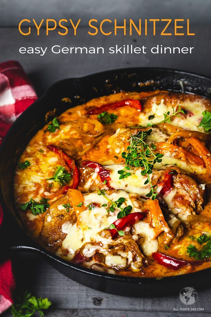Skillet Gypsy Schnitzel Dinner Skillet Gypsy Schnitzel Dinner