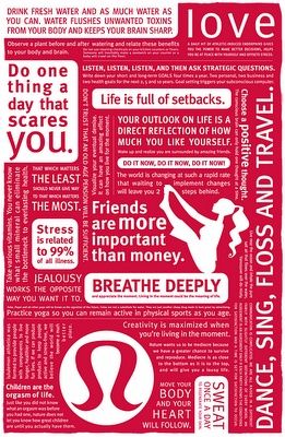 Lululemon Bag Lunch Quotes Words Of Wisdom Yoga Lululemon Bag Lunch Quotes