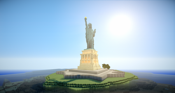 pics Minecraft Statue Of Liberty Blueprints minecraft statue of liberty minecraft