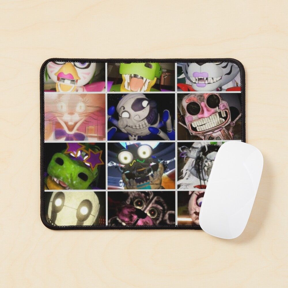 Fnaf Security Breach Mouse Pad by Moath-Gwareen | Mouse pad, Mice