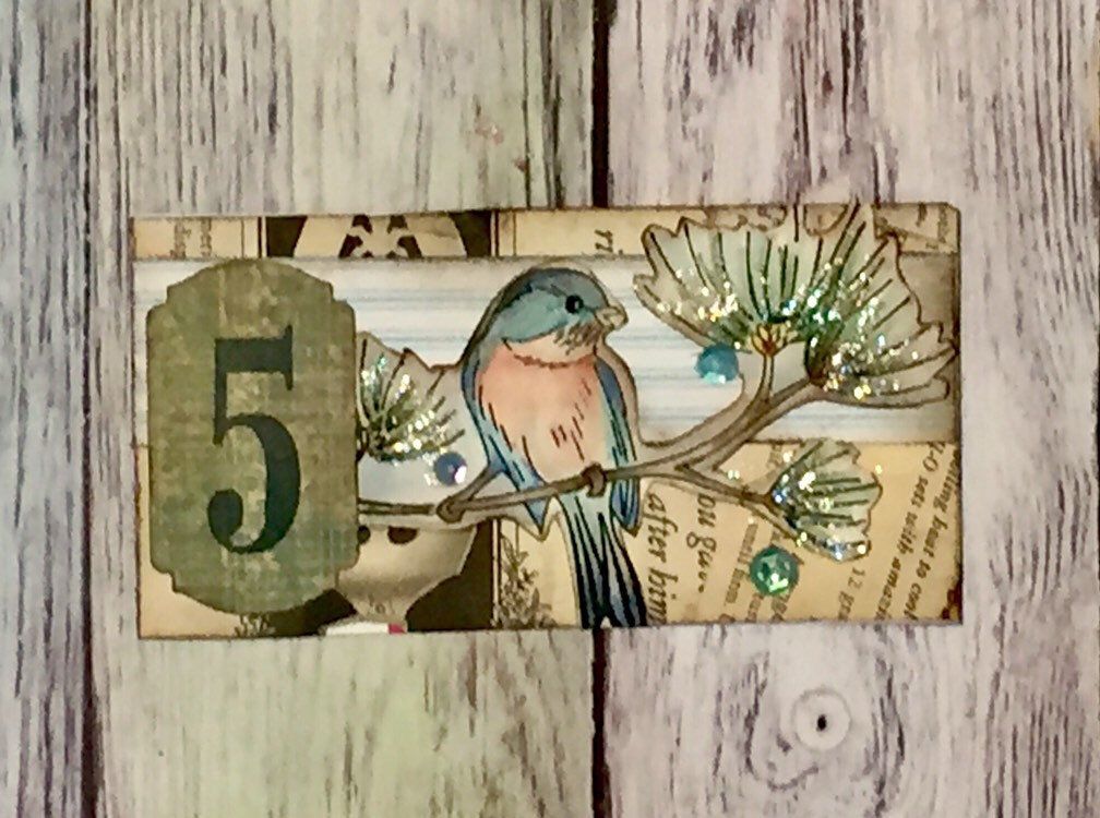 birds Bird journaling cards bird ephemera black and white altered index cards journaling cards Bird embellishments