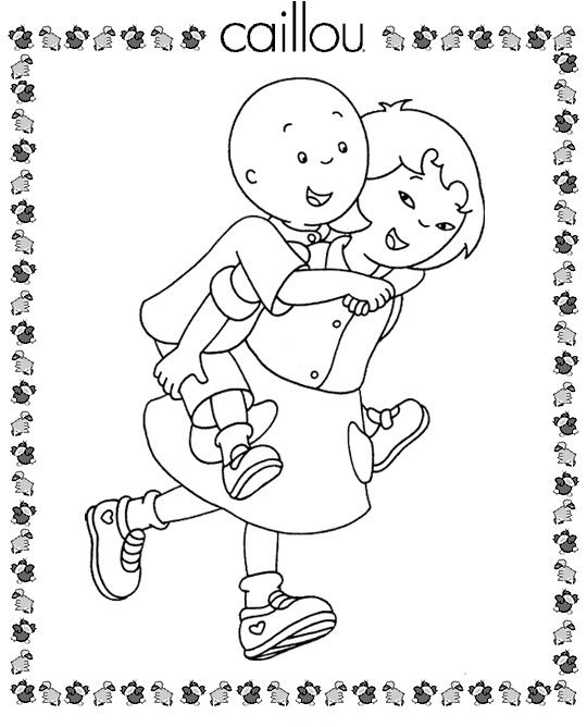 Download 100 Altro Caillou Cartoni Animati - Disegni da colorare stampabili gratuiti