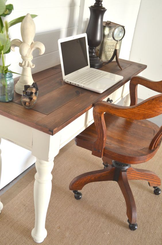 Broyhill Fontana Sofa Table Refinished With Annie Sloan