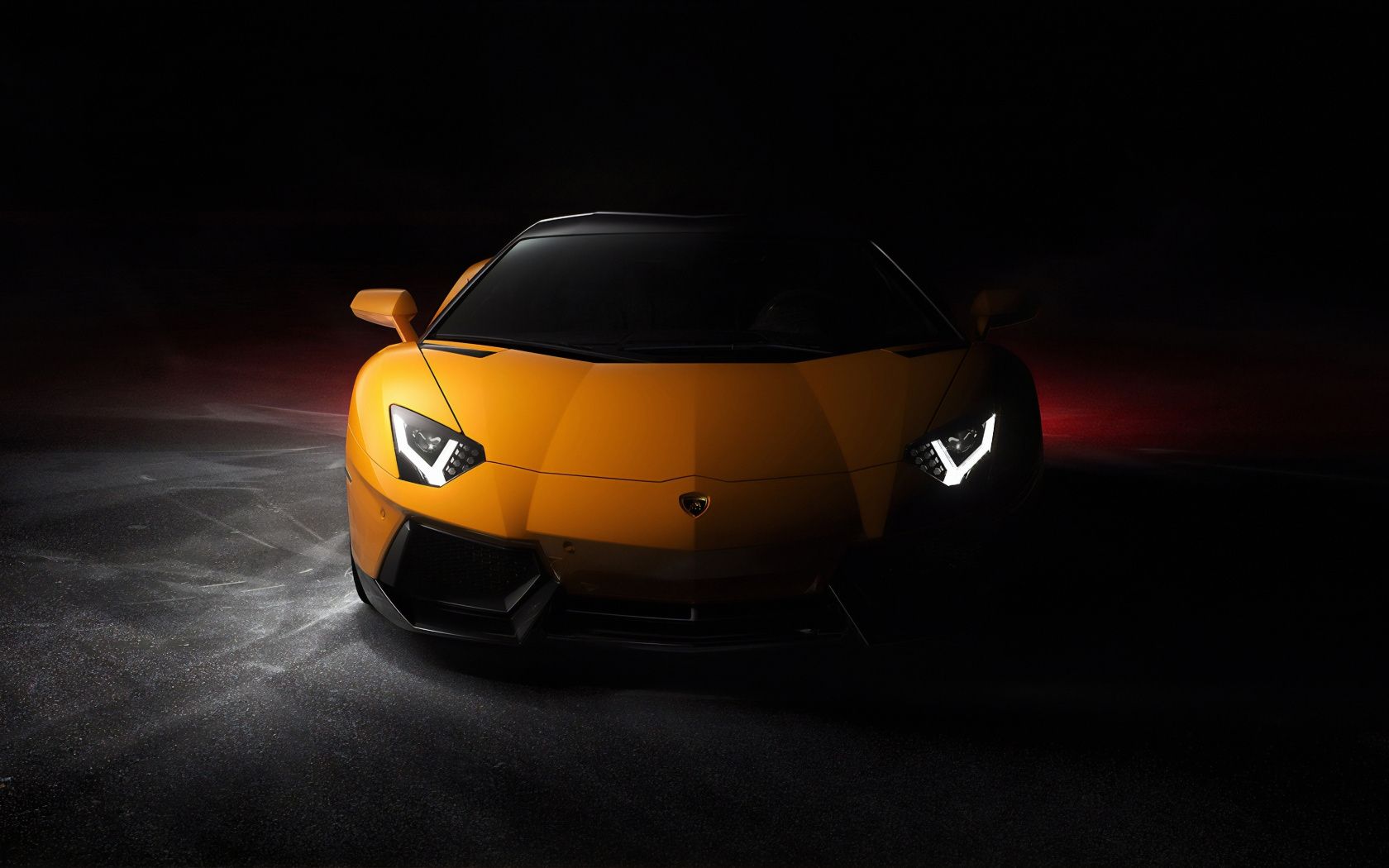 1680x1050 Car, yellow sportcar, Lamborghini Aventador wallpaper