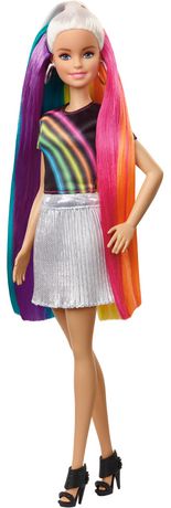 Barbie Rainbow Sparkle Hair Doll Glam Doll Barbie Hair Rainbow Hair Barbie Rainbow Sparkle Hair Doll Glam Doll Barbie Hair Rainbow Hair