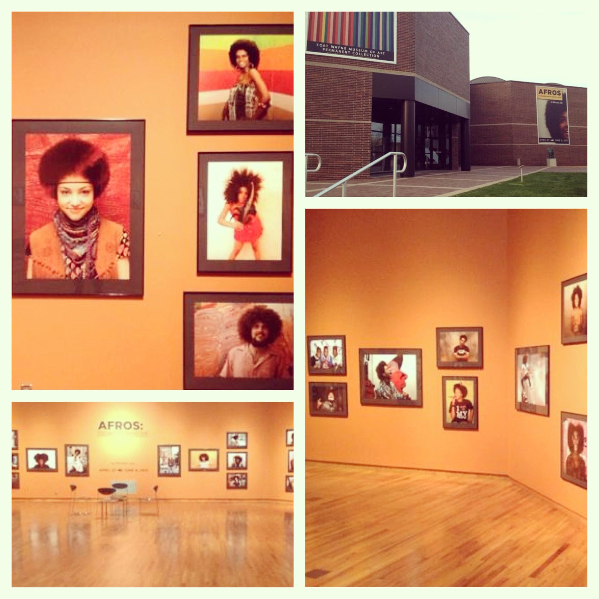 Today is our Opening Reception of our first &quot;AFROS