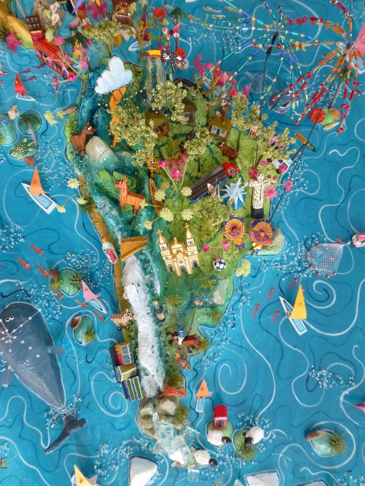 Sara Drake - 3D World Map - South America Detail - saradrake - new bali map world map Sara Drake - 3D World Map - South America Detail - saradrake - new bali map world map
