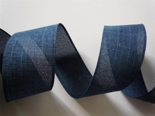 5yd 2 5 faux denim blue wired ribbon western wedding denim and diamonds invitation ideas