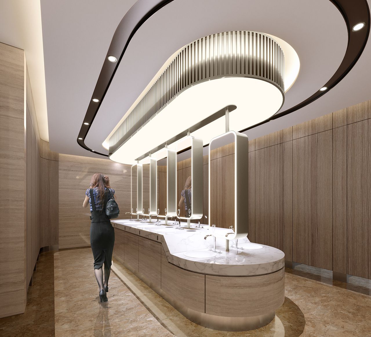 西安万达商场 原创作品 站酷 zcool restroom design toilet design washroom design