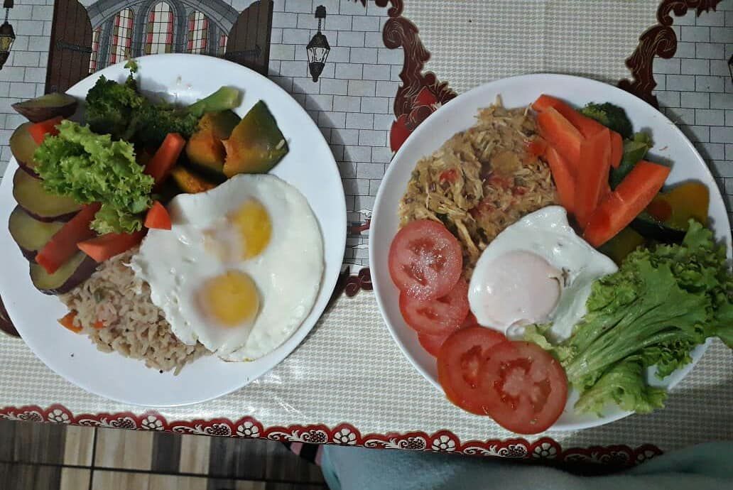 Ajudando mami a fazer melhores escolhas na alimentação ❤❤ muito orgulho . . . . #voc� �melhordoq...