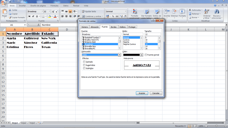 Introducción Al Formato De Celdas En Excel Hojas De Cálculo Microsoft Excel Informática