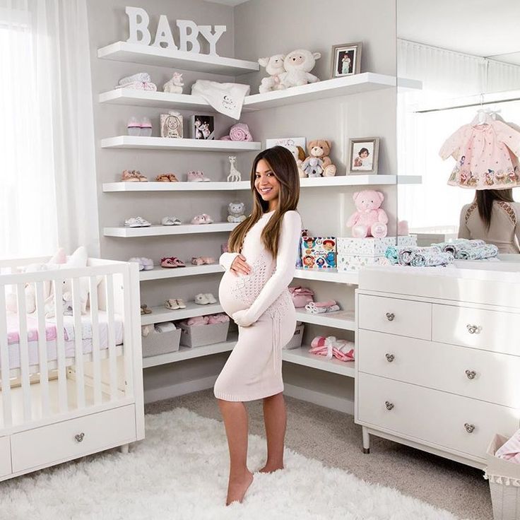 @jessimalay shared a photo on Instagram: “Last nursery pic for now ?✨ She’s due next Friday and each day until she’s here now seems like an eternity!!! Did/do any of you other mamas…” • Dec 6, 2017 at 10:55pm UTC