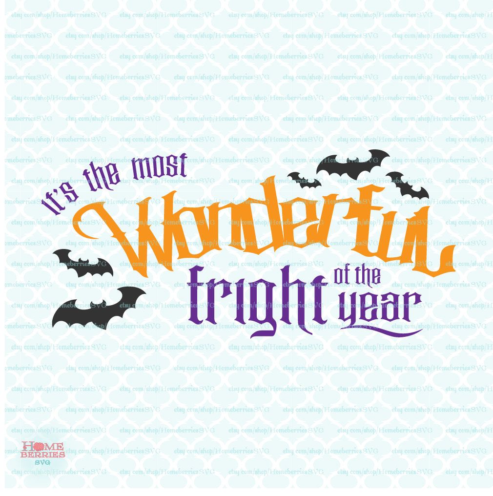 Download It's The Most Wonderful Fright of the Year Halloween Sign ...