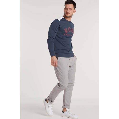 Woodbird slim fit pantalon grijs Woodbird slim fit pantalon grijs