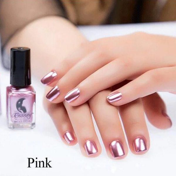 Mirror Nail Polish - Wishbun Nail Polish Sale, Mirror Nail Polish, Chrome Nail Polish, Metallic Nail Polish, Mirror Nails, Nail Polish Brands, Red Nail Polish, Chrome Nails, Red Nails