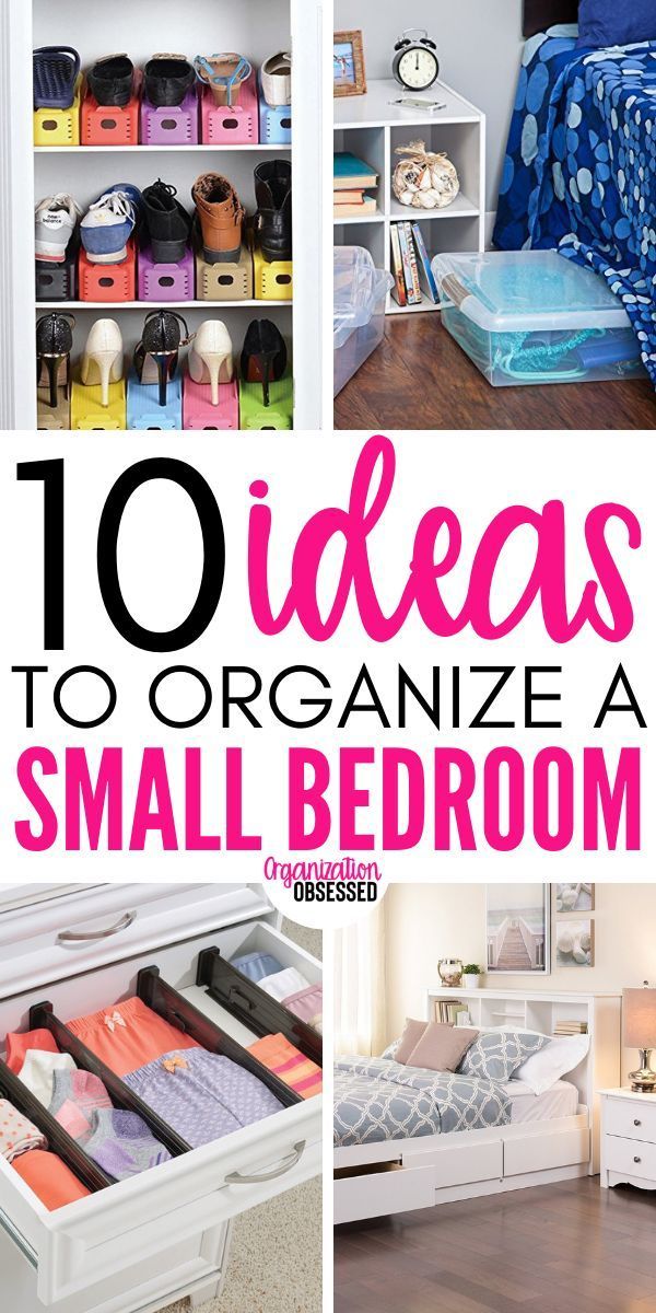 10 Amazon Finds That Will Organize Your Small Bedroom Small bedroom