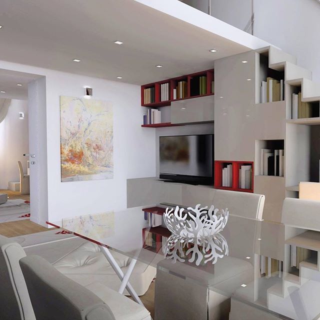 Reposting @arch.congiu: progetto di ristrutturazione e arredamento ... Arredamento interni milano