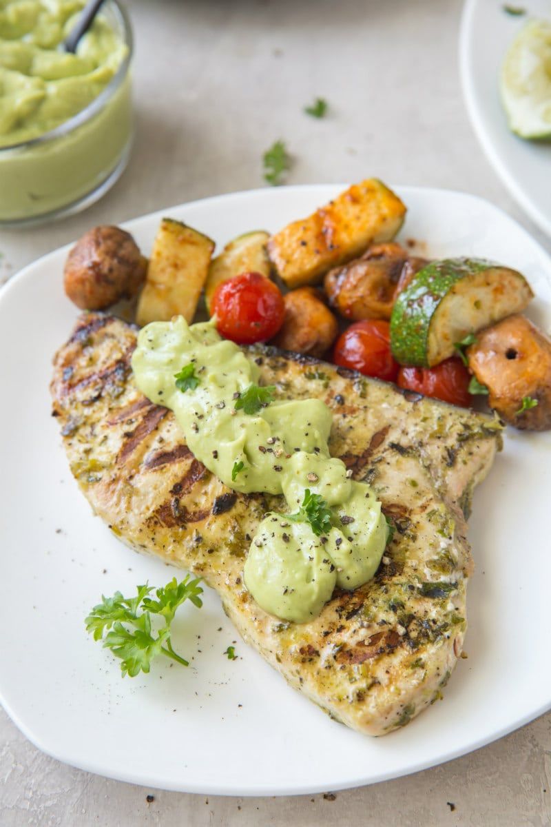 Grilled Swordfish Recipe Grilled Swordfish With Avocado Mayonnaise Recipe In 2020 With Images Grilled Swordfish Swordfish Steak Avocado Mayonnaise Recipe