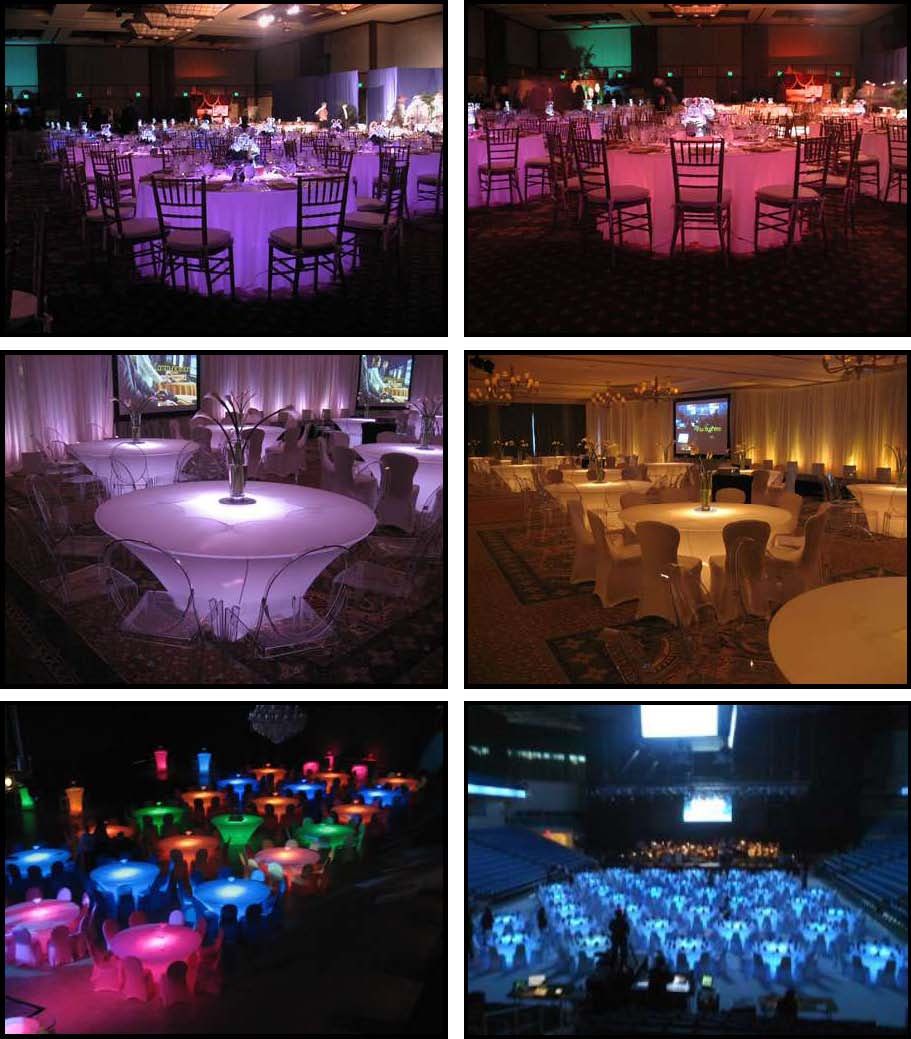 Acrylic Illuminated Led Dinner Tables Absolutely Fabulous