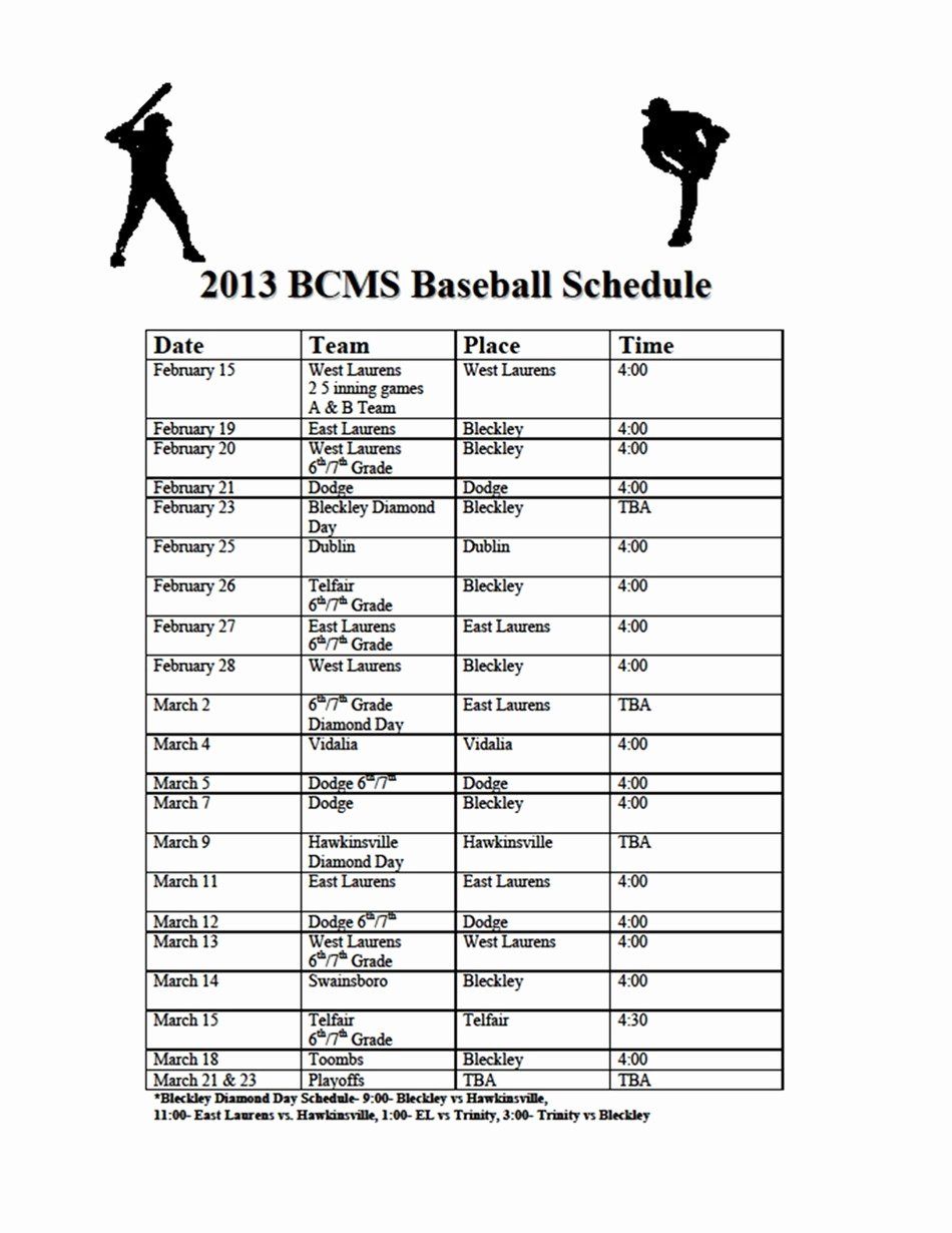 youth sports snack schedule template fresh 26 of baseball youth sports snack schedule template