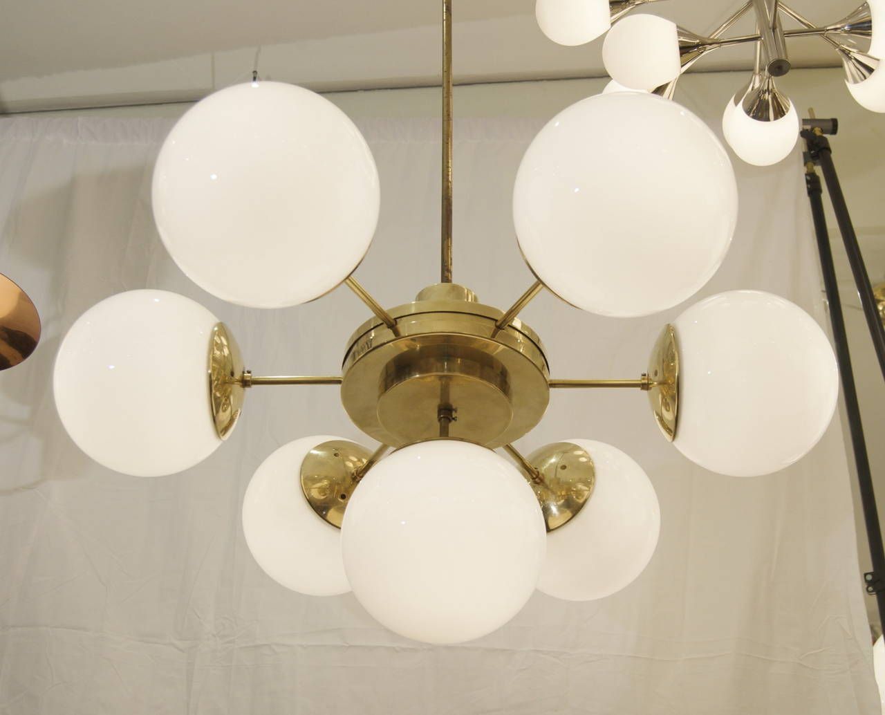 Spectacular And Massive Bauhaus Era Chandeliers Interiors Spectacular And Massive Bauhaus Era Chandeliers From A Unique Collection Of Antique Modern Pendants At