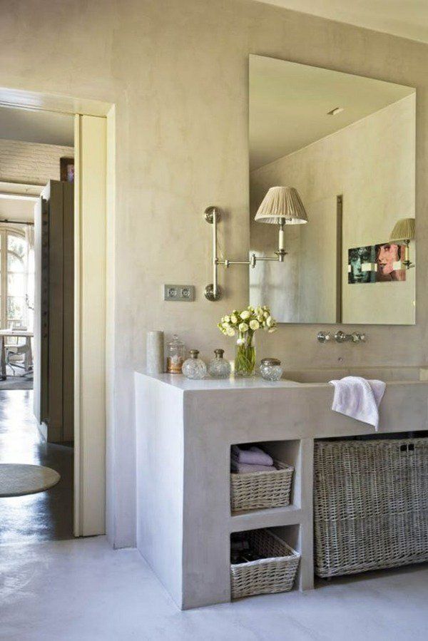 28 idées originales de meuble de rangement salle de bain Pinterest