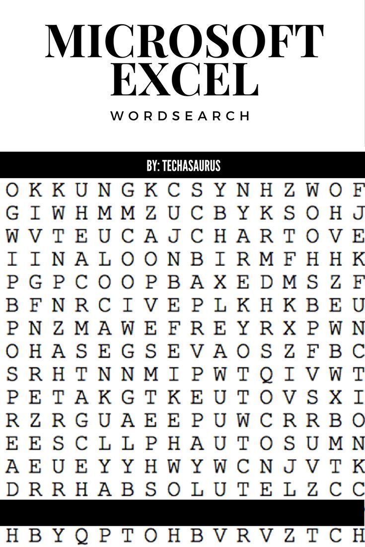Excel Worksheets For Highschool Students Computer Applications Microsoft Excel Spreadsheet Vocabulary Word Search Vocabulary Words Excel Spreadsheets Spreadsheet
