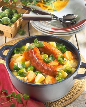 Rosenkohl-Möhren-Kartoffel-Eintopf Rezept | LECKER