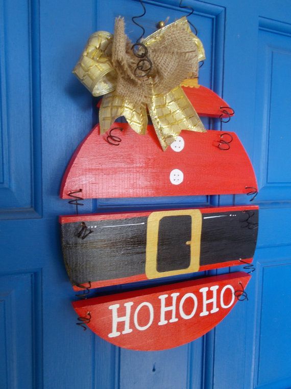 Santa Sign HO Wood Ornament By Kathleenmelville1 Projects With Scrap Santa Sign HO Wood Ornament By Kathleenmelville1 Projects With Scrap