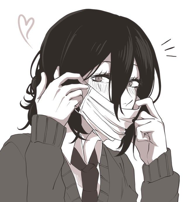 reze says to wear your face mask  chainsawman  mask