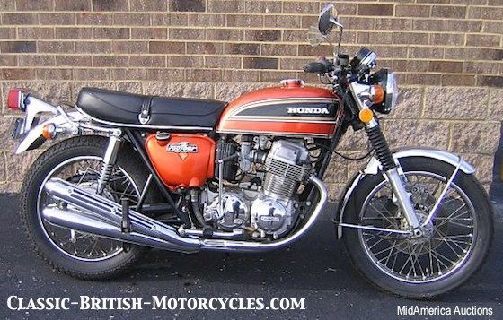 Restored 1974 Honda Cb750k4 Yummy Yummy Gd Honda Cb750 Honda