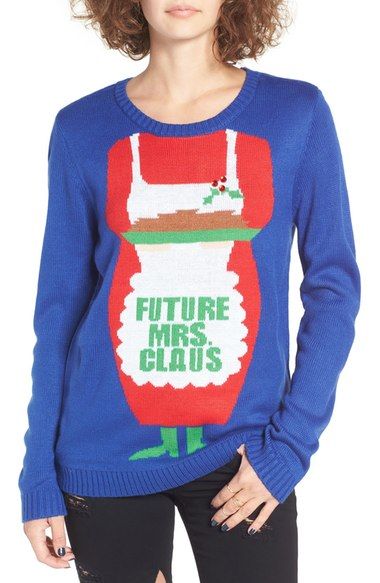 love by design future mrs claus christmas sweater available at nordstrom - Nordstrom Christmas Sweaters love by design future mrs claus christmas sweater available at nordstrom - Nordstrom Christmas Sweaters