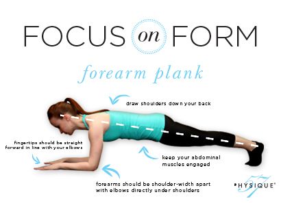 forearm plank correct plank