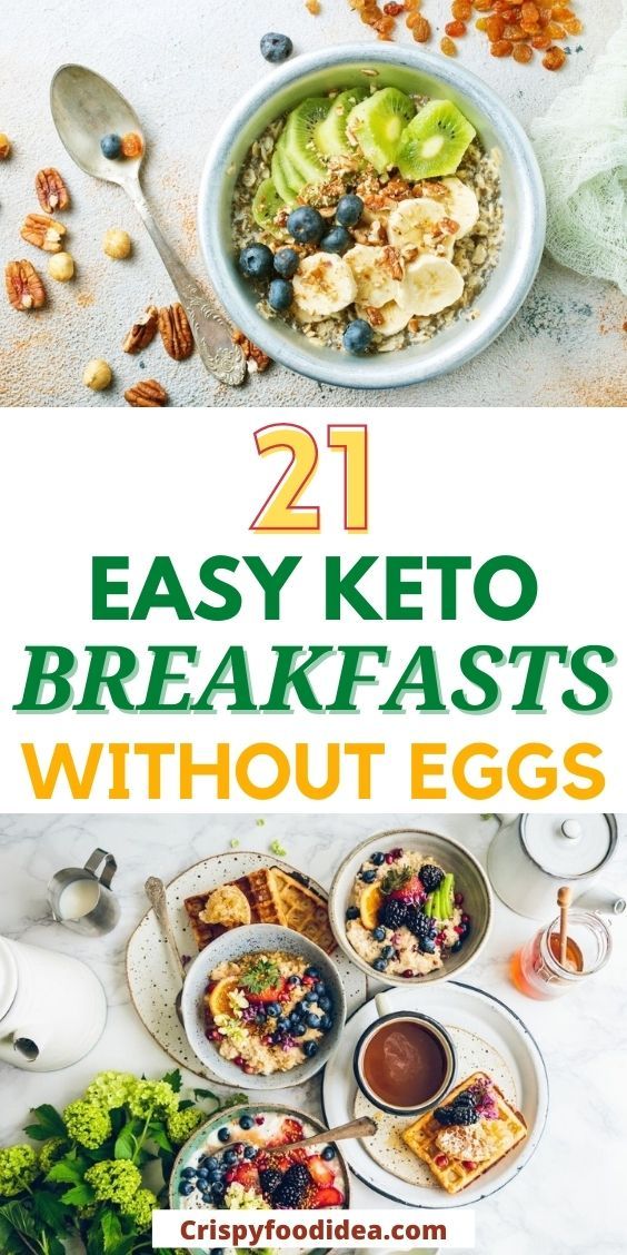 21 Easy Keto Breakfasts Without Eggs | Keto recipes breakfast, Keto