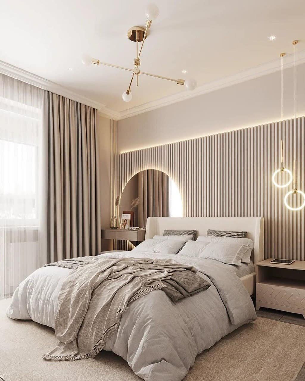 Dream Bedroom Luxury, Master Bedroom Interior, Room Makeover Bedroom, Redecorate Bedroom, Room Design Bedroom, Bedroom Furniture Design, Room Ideas Bedroom, Bedroom Styles, Home Decor Bedroom