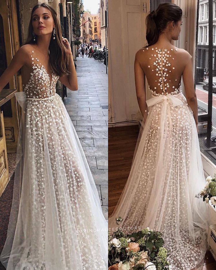 Loving Haute Couture on Instagram: “Choose your #Bridal Dress: 1, 2, 3, 4 or 5? ✨⭐️ by @berta” #bertaweddingdress