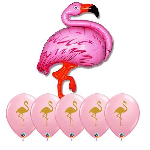 64cm Pink Inflatable Flamingo Hawaiian Party Decorations Fancy Dress Hen Stag