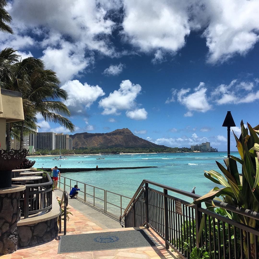 One Of The Best Views Waikiki Beach In Honolulu Hawaii At One Of The Best Views Waikiki Beach In Honolulu Hawaii At Sheraton Hotel