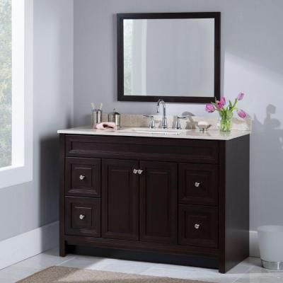 Home Decorators Collection Brinkhill 32 In W X 26 H Wall Mirror Chocolate Bwwm26 Ch The Depot Vanity Cabinet Home Decorators Collection Brinkhill 32, Home Decorators Collection Brinkhill Mirror