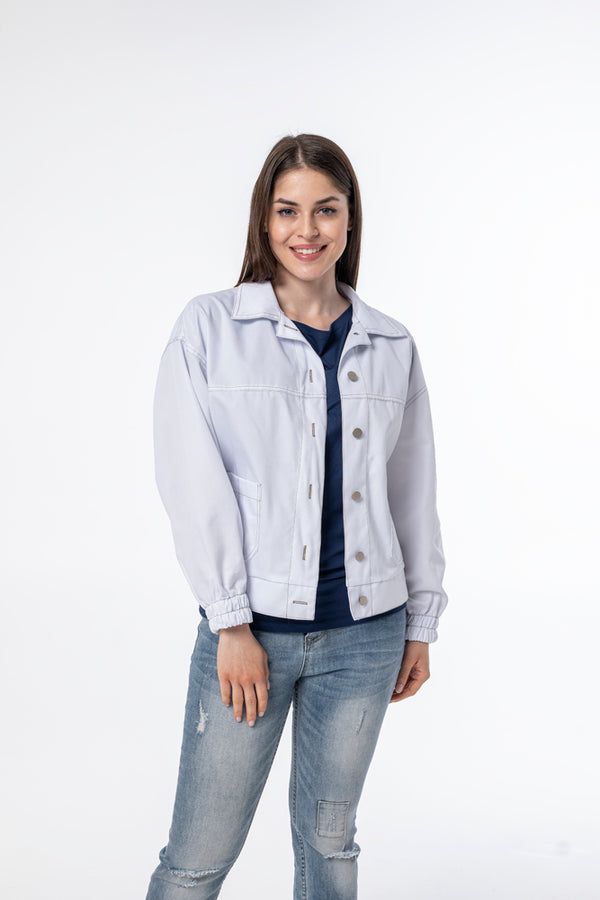 Denim Jacket, Raincoat, Buttons, Collar, Jackets, Women's Top, Fashion, Rain Jacket, Down Jackets