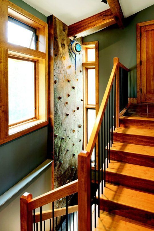 Home Climbing Walls For Kids And Too Stairwell Home Climbing Walls For Kids And Too Apartment Therapy