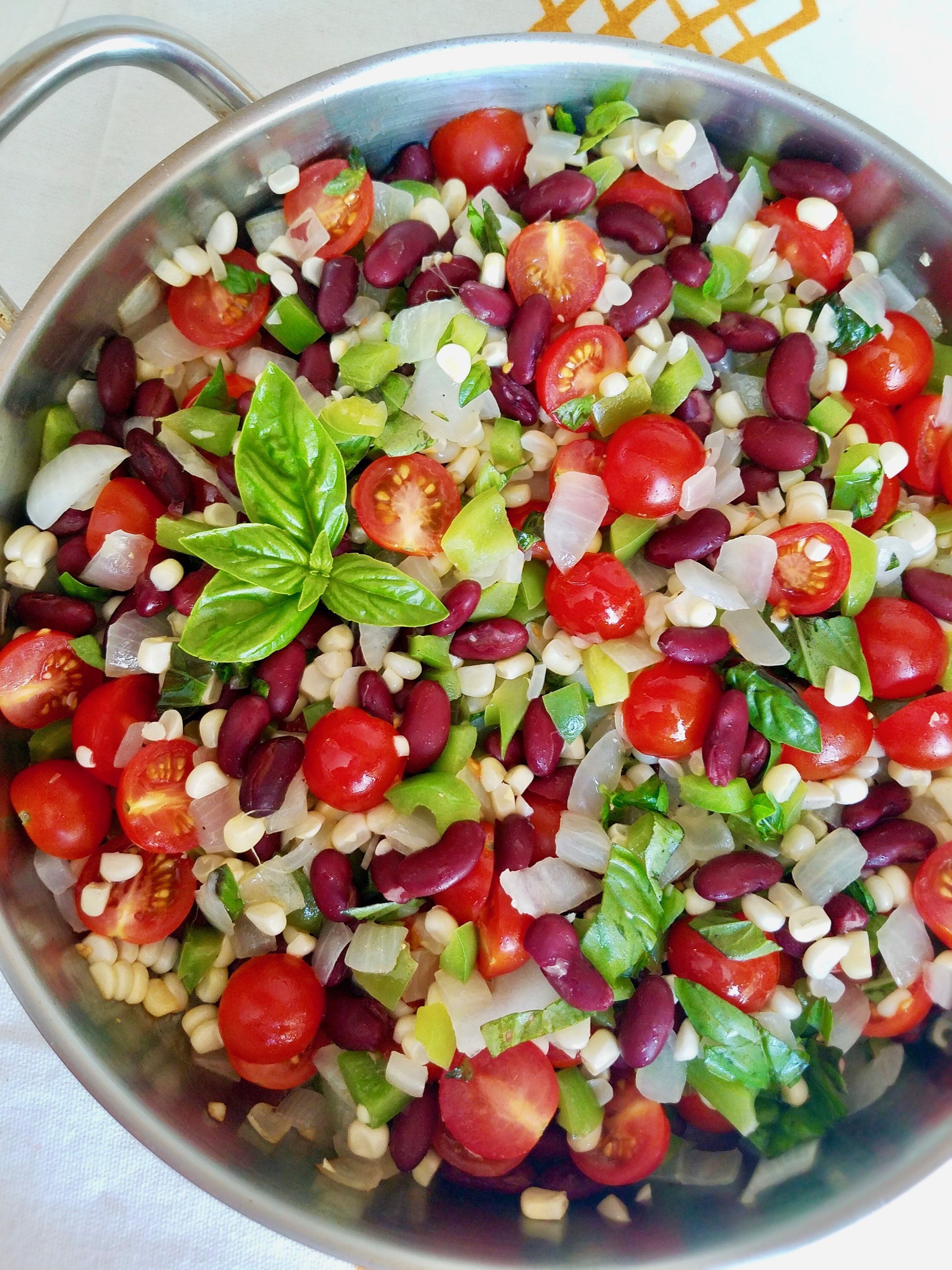 Kidney Bean Succotash Vegan Vegan Side Dishes Vegetable Kidney Bean Succotash Vegan Vegan Side Dishes Vegetable